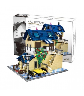 WANGE Architektur Die ländliche Villa 5311 Bausteine Toy Set