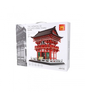 WANGE Templo Kiyomizu Modelo 6212 Bloques de Construcción de Juguete Set