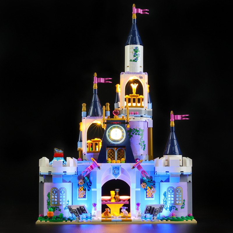 Kit de Lumière Pour Princesse Disney Cendrillon Rêve de Château Set de  projecteurs à LED 41154 