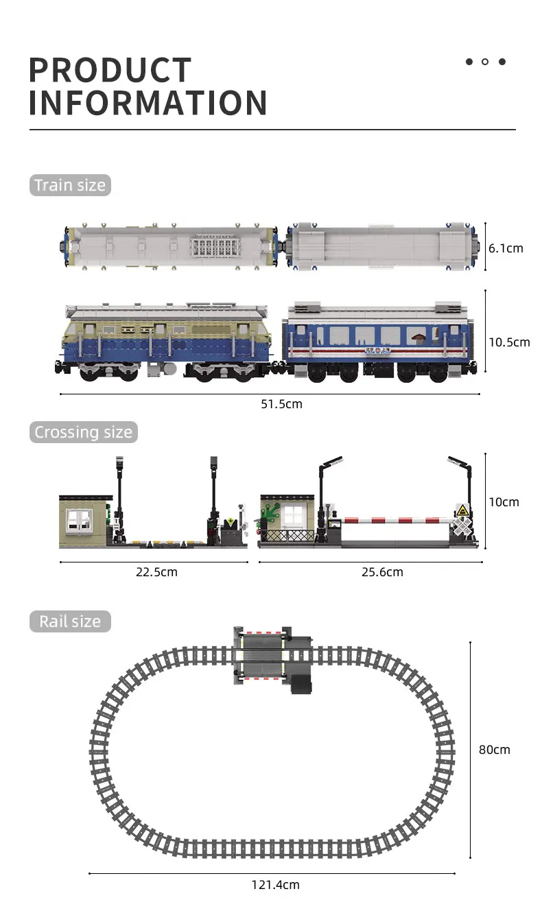 MOULD KING 12022 東風 4B ディーゼル機関車 ビルディングブロック おもちゃセット