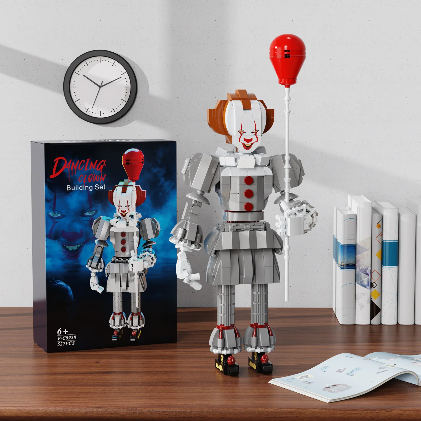 Ensemble de jouets de construction Pennywise personnalisés