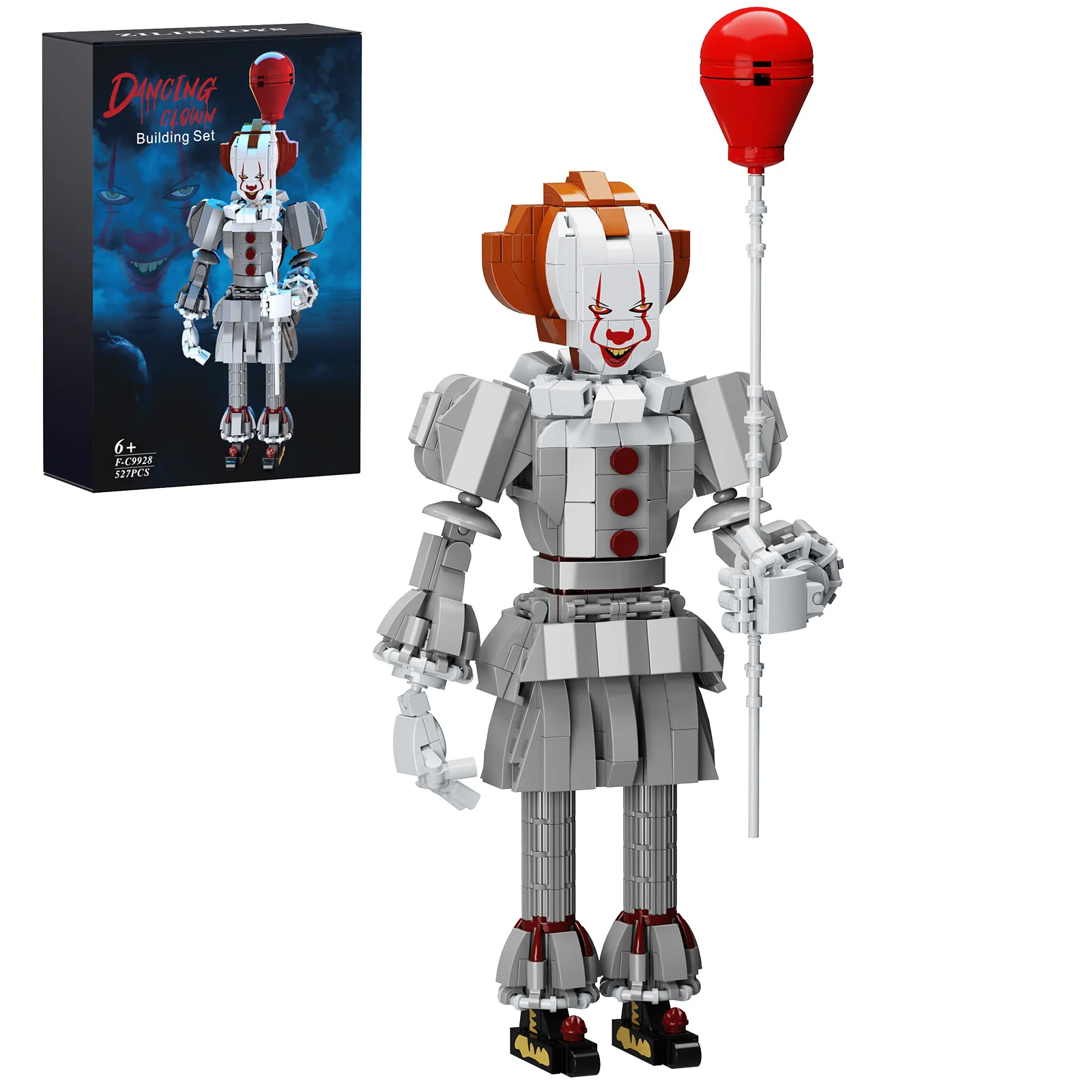 Ensemble de jouets de construction Pennywise personnalisés