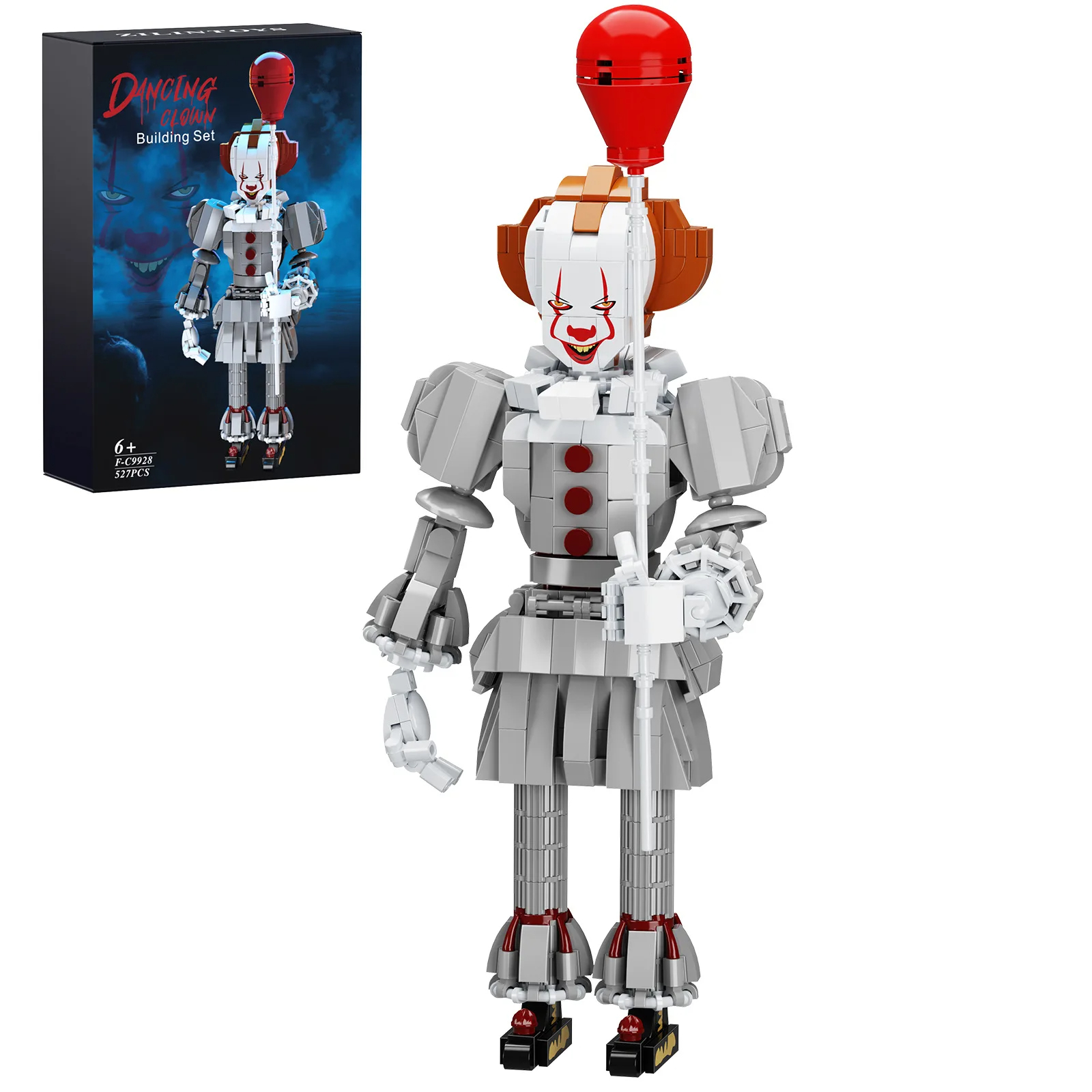 Ensemble de jouets de construction Pennywise personnalisés